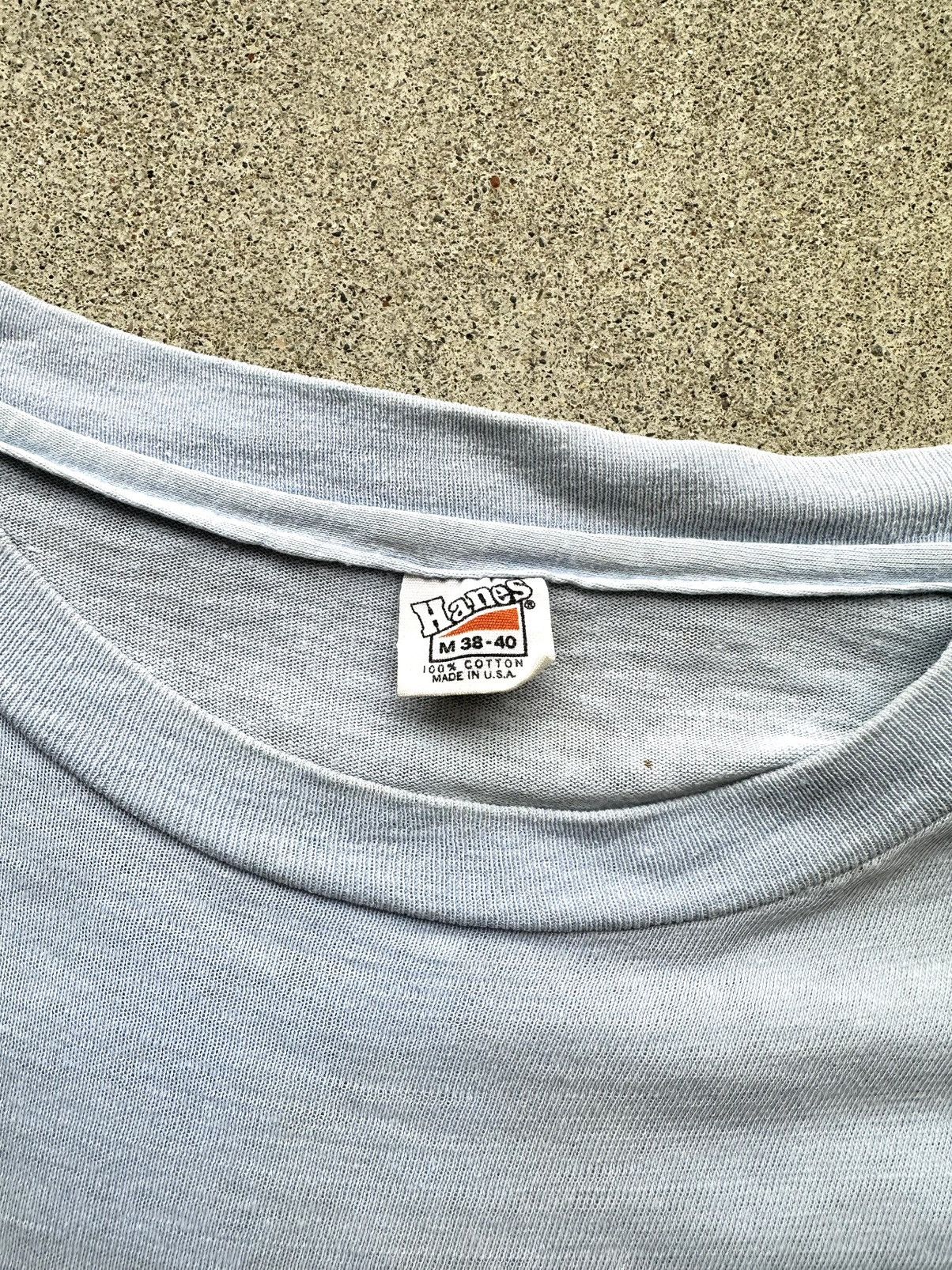Grateful Dead × Vintage Vintage Grateful Dead Tee 1972 Euro Tour Ice Cream Hanes Size US S / EU 44-46 / 1 - 8 Thumbnail