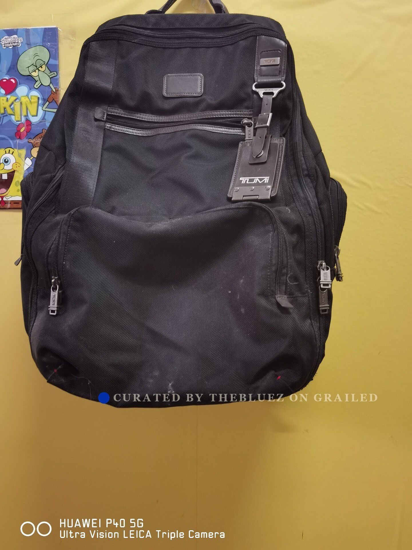 Tumi TUMI Black Ballistic Nylon Backpack Size ONE SIZE - 1 Thumbnail