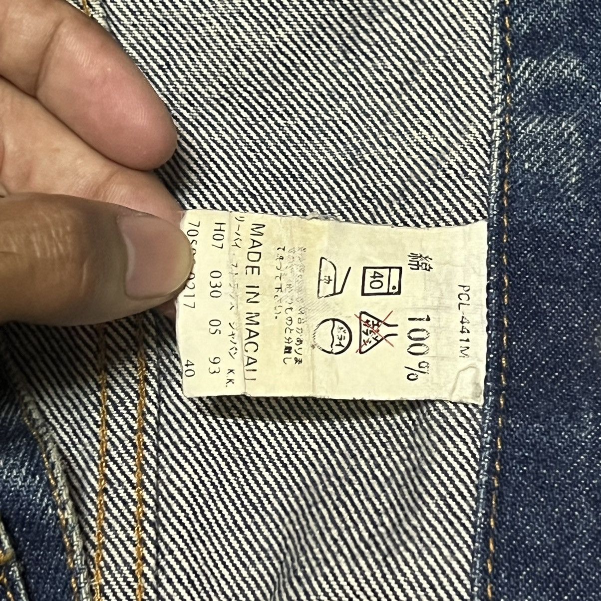 Levi's Vintage Levis Distressed Denim Jacket Size US M / EU 48-50 / 2 - 9 Thumbnail