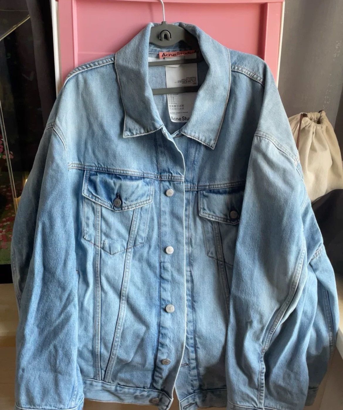 Acne Studios Acne denim jacket - DMC Size US XXS / EU 40 - 1 Thumbnail
