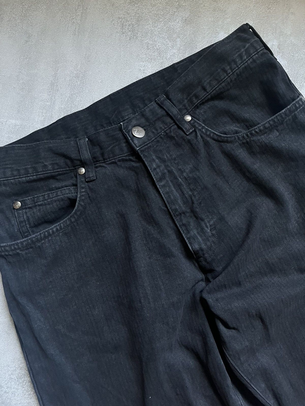 Ermenegildo Zegna Ermenegildo Zegna Sport Light Corduroy Pants Black 31 Size US 31 - 6 Thumbnail
