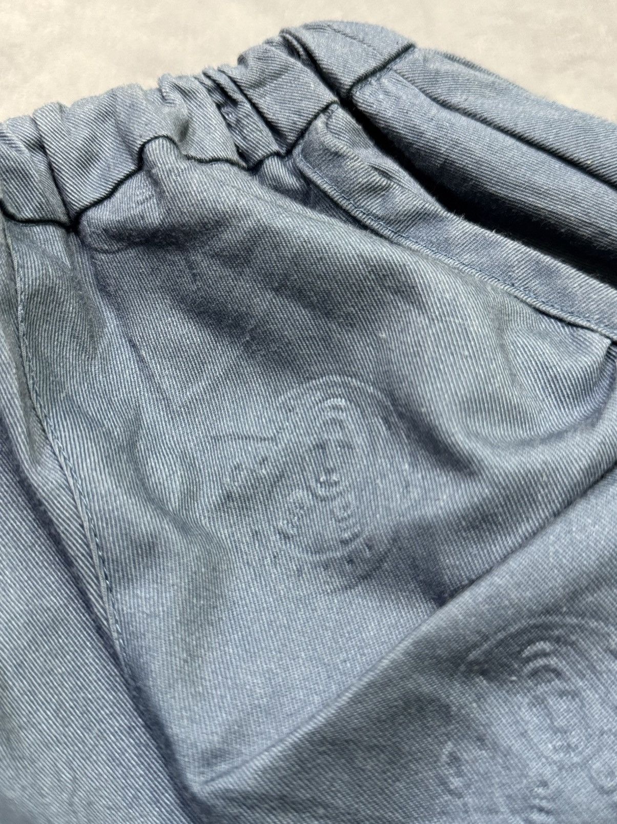 Issey Miyake NE-NET AOP Monkeys Jacquard Drop-Crotch Harem Pants Size US 32 / EU 48 - 9 Thumbnail