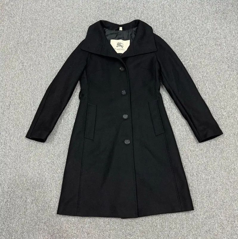 Burberry Burberry Black Polyester Women's Coat Size M / US 6-8 / IT 42-44 - 1 Thumbnail