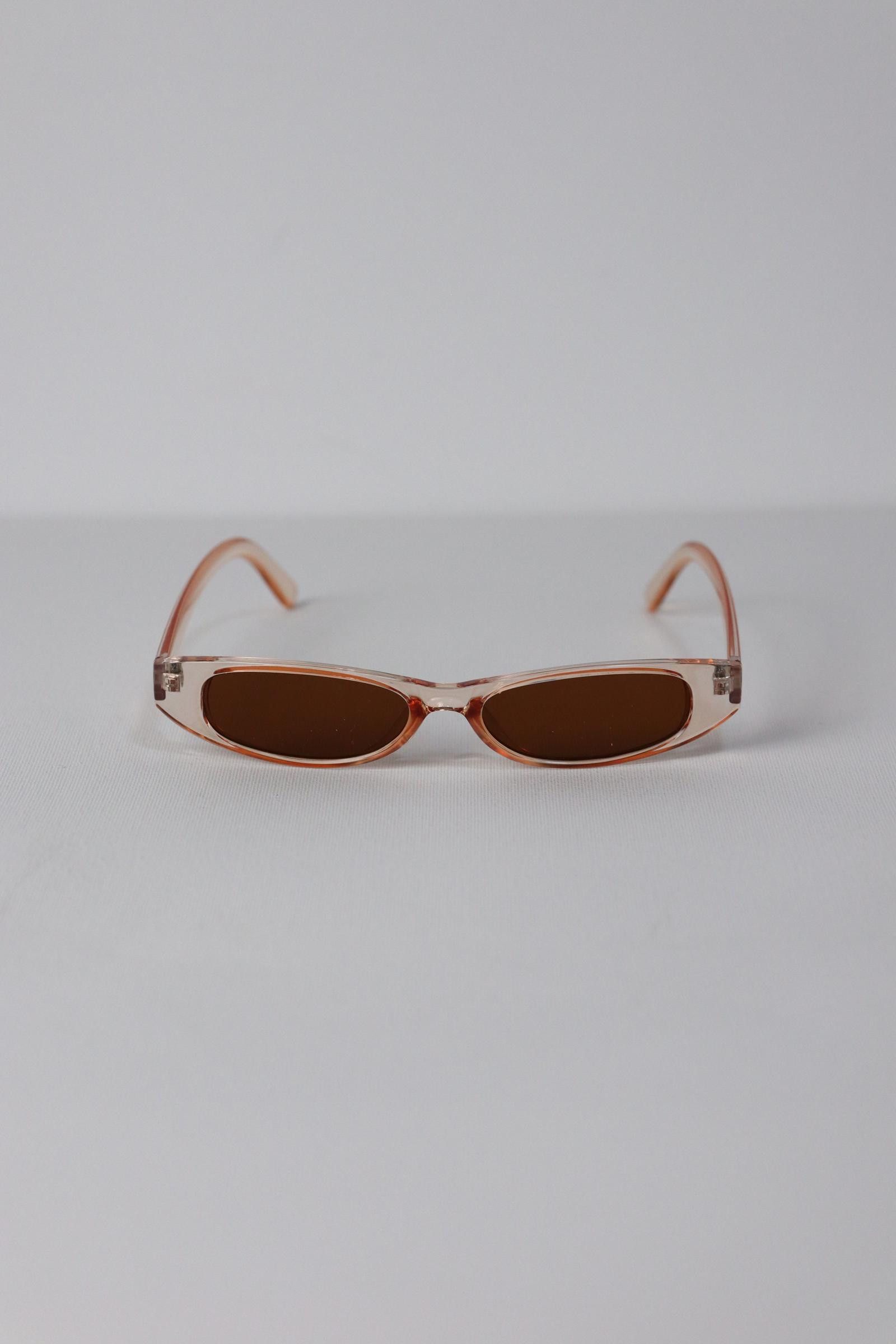 Other Y2k Avant Garde Futuristic Rectangle Champagne Sunglasses OS Size ONE SIZE - 6 Thumbnail