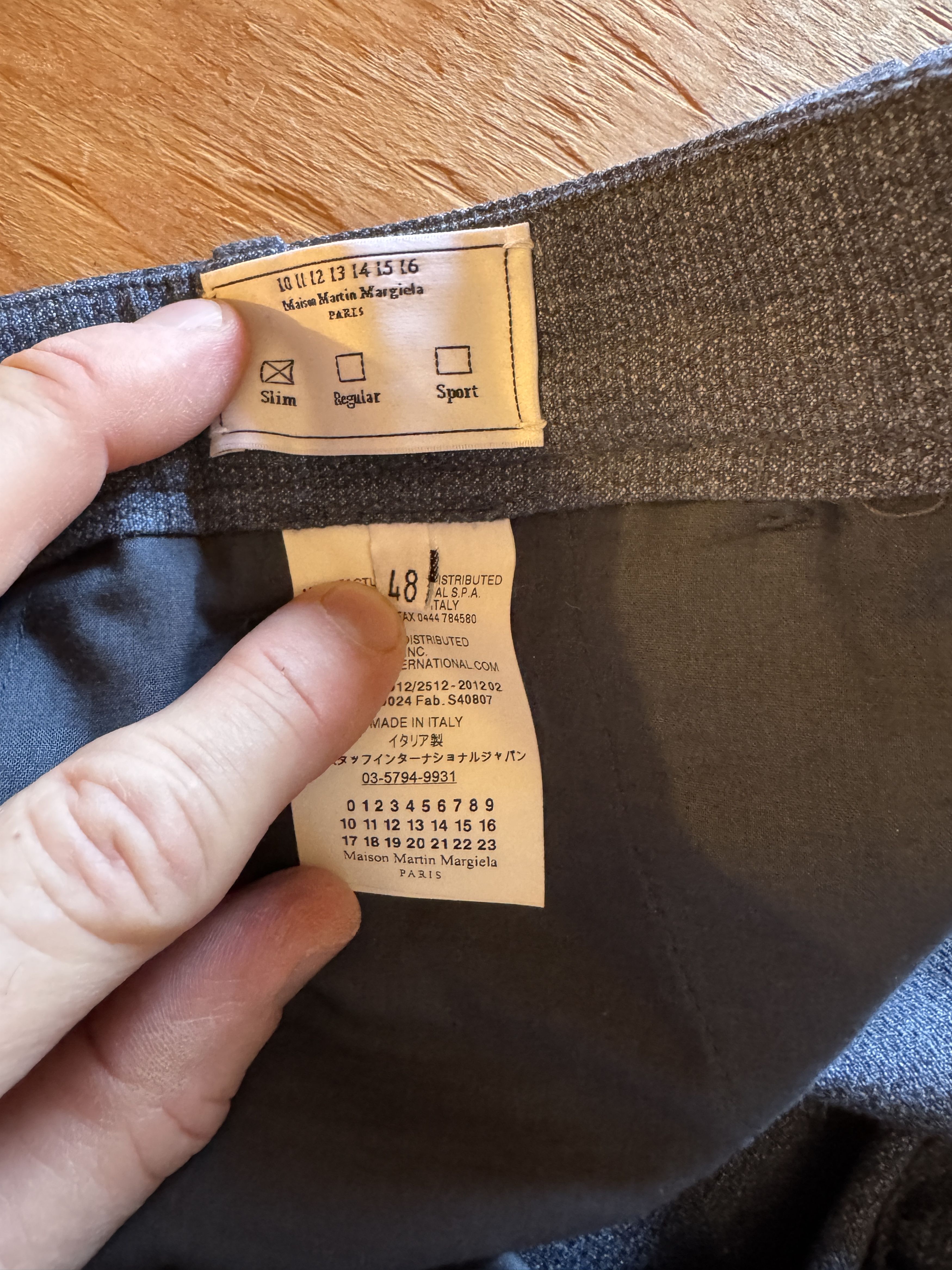Maison Margiela Suit Size 38R - 7 Thumbnail