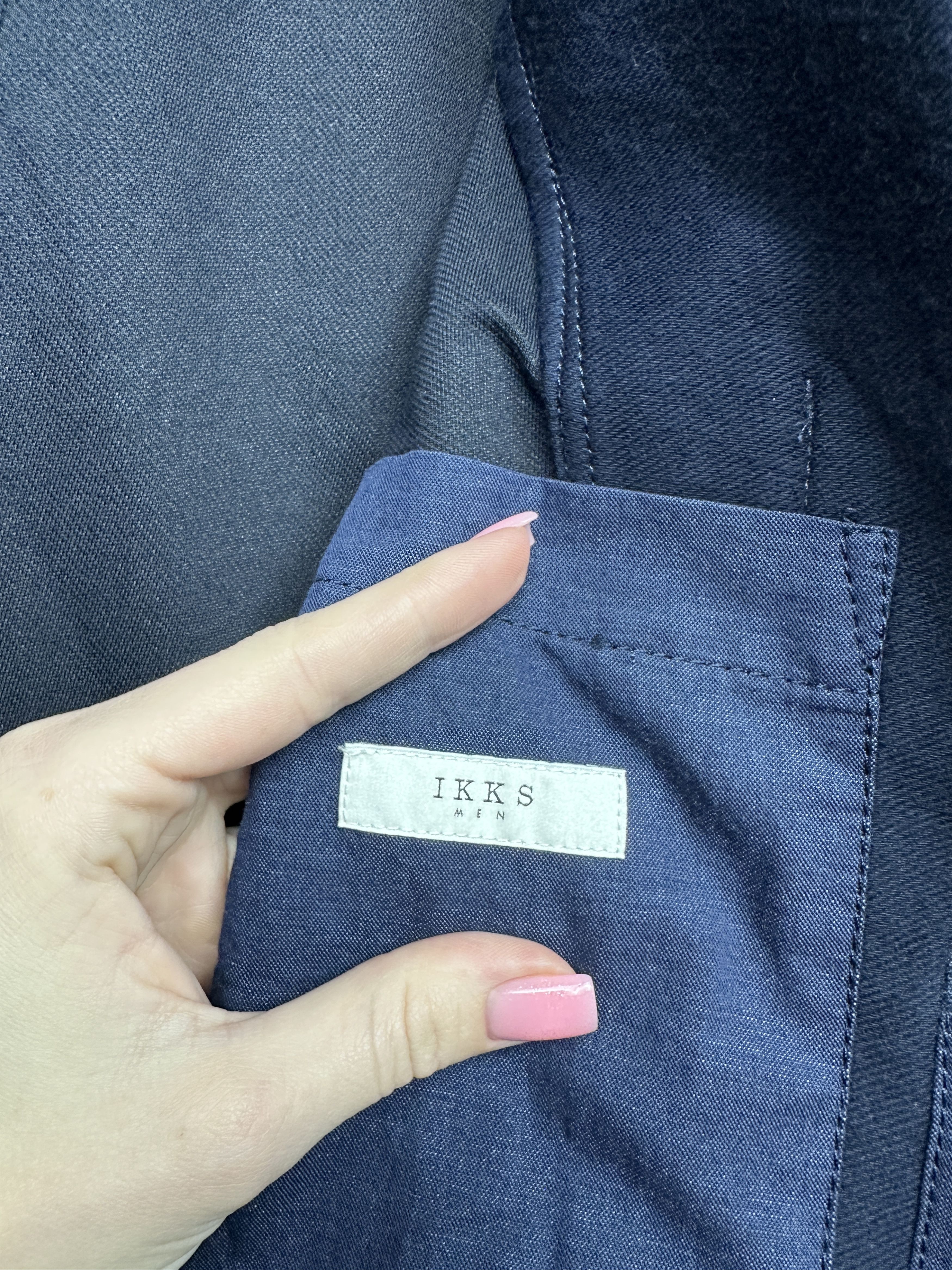 IKKS NEW! IKKS Mens Blazer Jacket Size US S / EU 44-46 / 1 - 6 Thumbnail