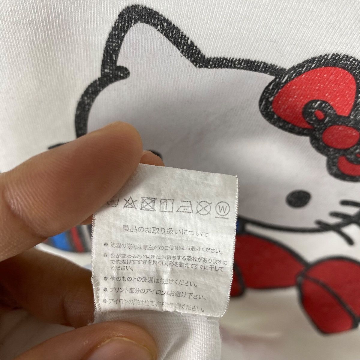 Anime × Japanese Brand HELLO KITTY Japanese Animated Cartoon Tee Shirt Size US L / EU 52-54 / 3 - 8 Thumbnail