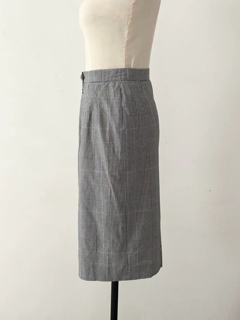 Vivienne Westwood Vivienne Westwood SizeUK10/US8 Gray checkered half dress Size 27" / US 4 / IT 40 - 2 Thumbnail