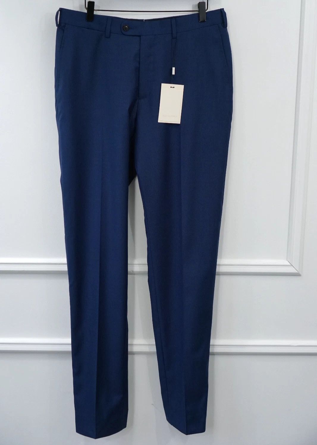 Suitsupply Men Suitsupply Pants Trousers Brescia Blue Size 98 UK/US40L Size 40L - 1 Thumbnail