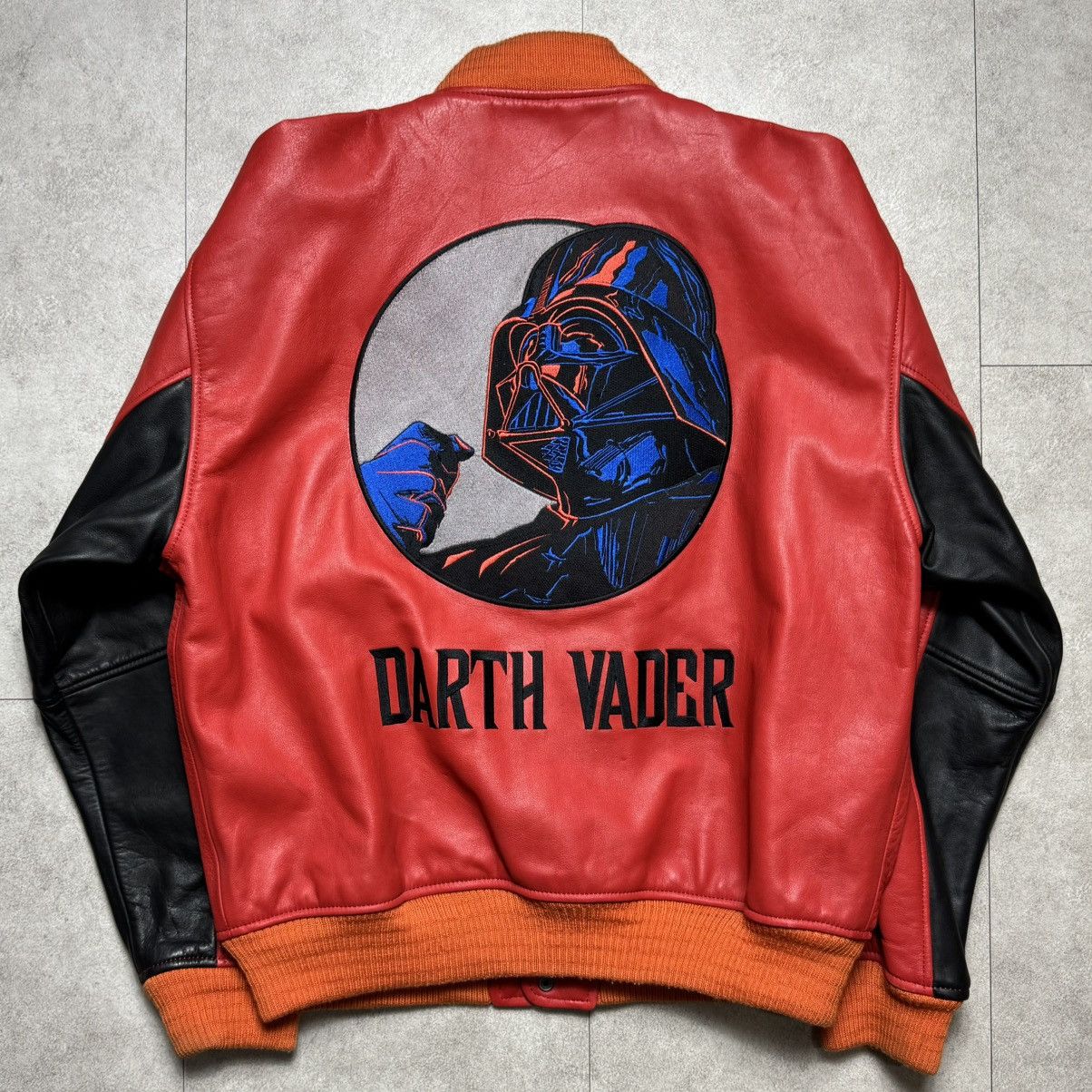 Star Wars × Vintage TRC Racing Star Wars DARTH VADER Virsity Jacket Size US L / EU 52-54 / 3 - 1 Thumbnail