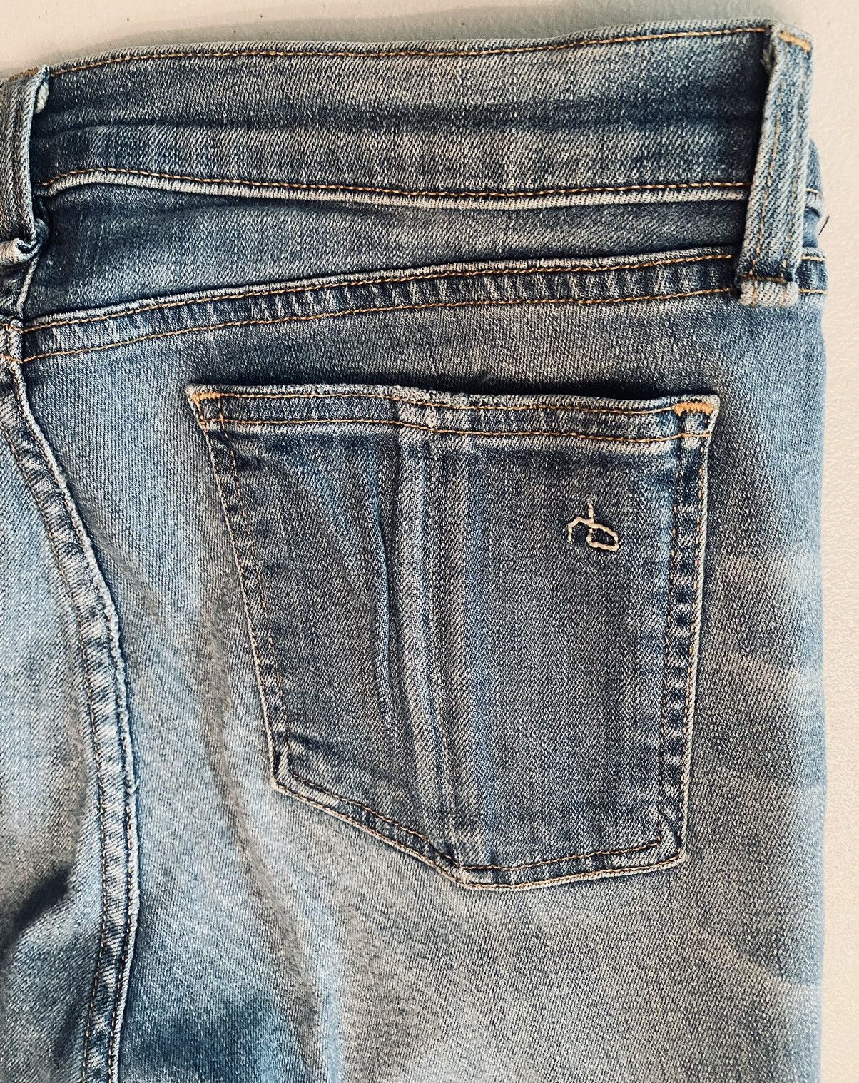 Rag & Bone Rag & Bone 🇺🇸 Zipper Ankle Shredded blowout Capri Jeans 30 Size 30" / US 8 / IT 44 - 18 Thumbnail