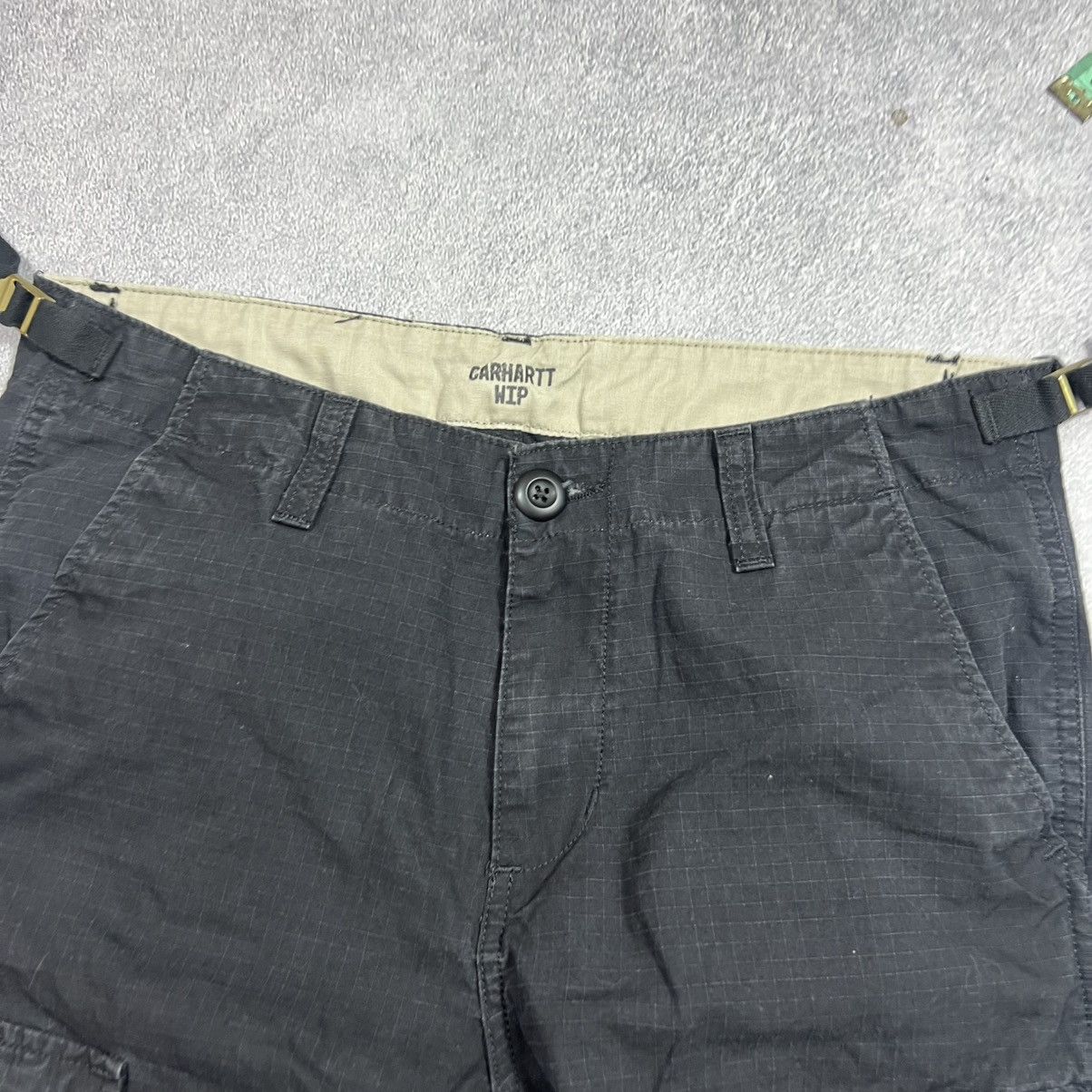 Carhartt Vintage Carhartt Cargo Green Pants Faded Thrashed HYPE Size US 28 / EU 44 - 8 Thumbnail