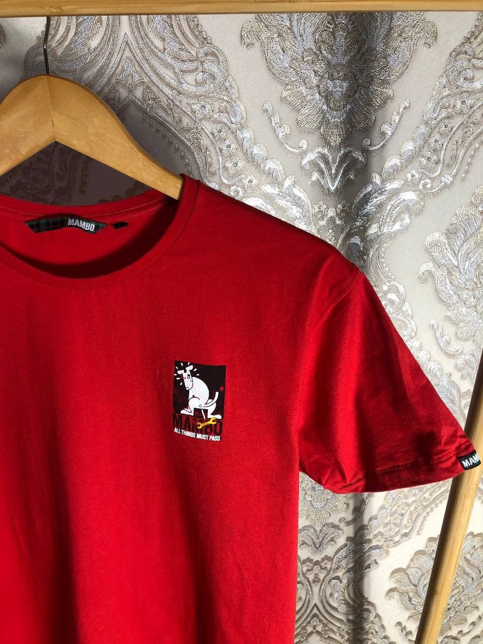 Mambo × Vintage VERY RARE MAMBO ALLAN DOG BIG LOGO T-SHIRT 1989 SURF Y2K 90s Size US L / EU 52-54 / 3 - 3 Thumbnail