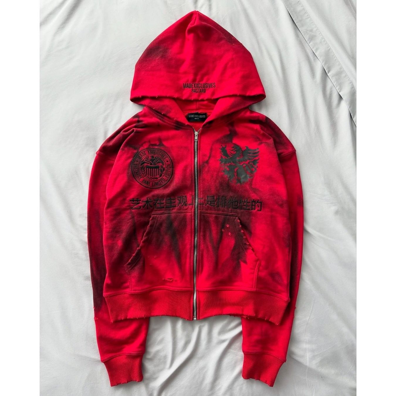 Other Vintage Y2K Jesse Pinkman Brooklyn Xpress Baggy Size M ZipUp 
