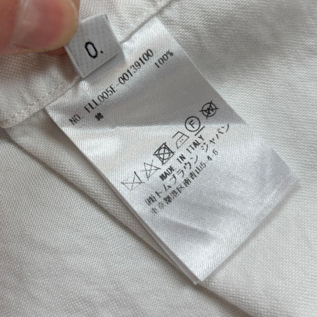 Thom Browne Thom Browne Classic Oxford Grossgrain Placket Shirt W's 38 Size XS / US 0-2 / IT 36-38 - 9 Thumbnail