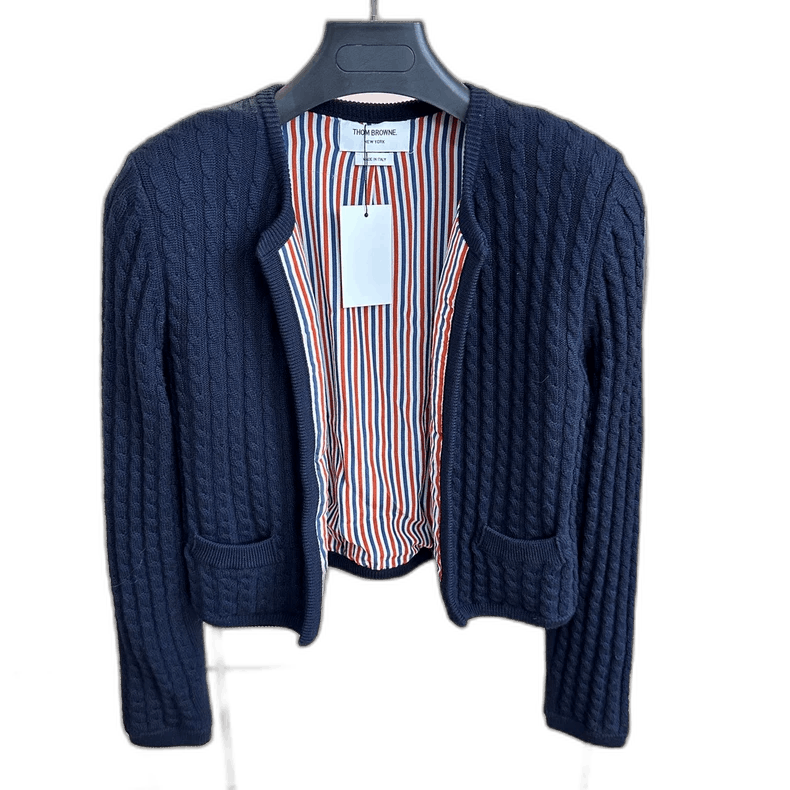 Thom Browne Thom Browne Wool Knit Cardigan Size US M / EU 48-50 / 2 - 1 Thumbnail