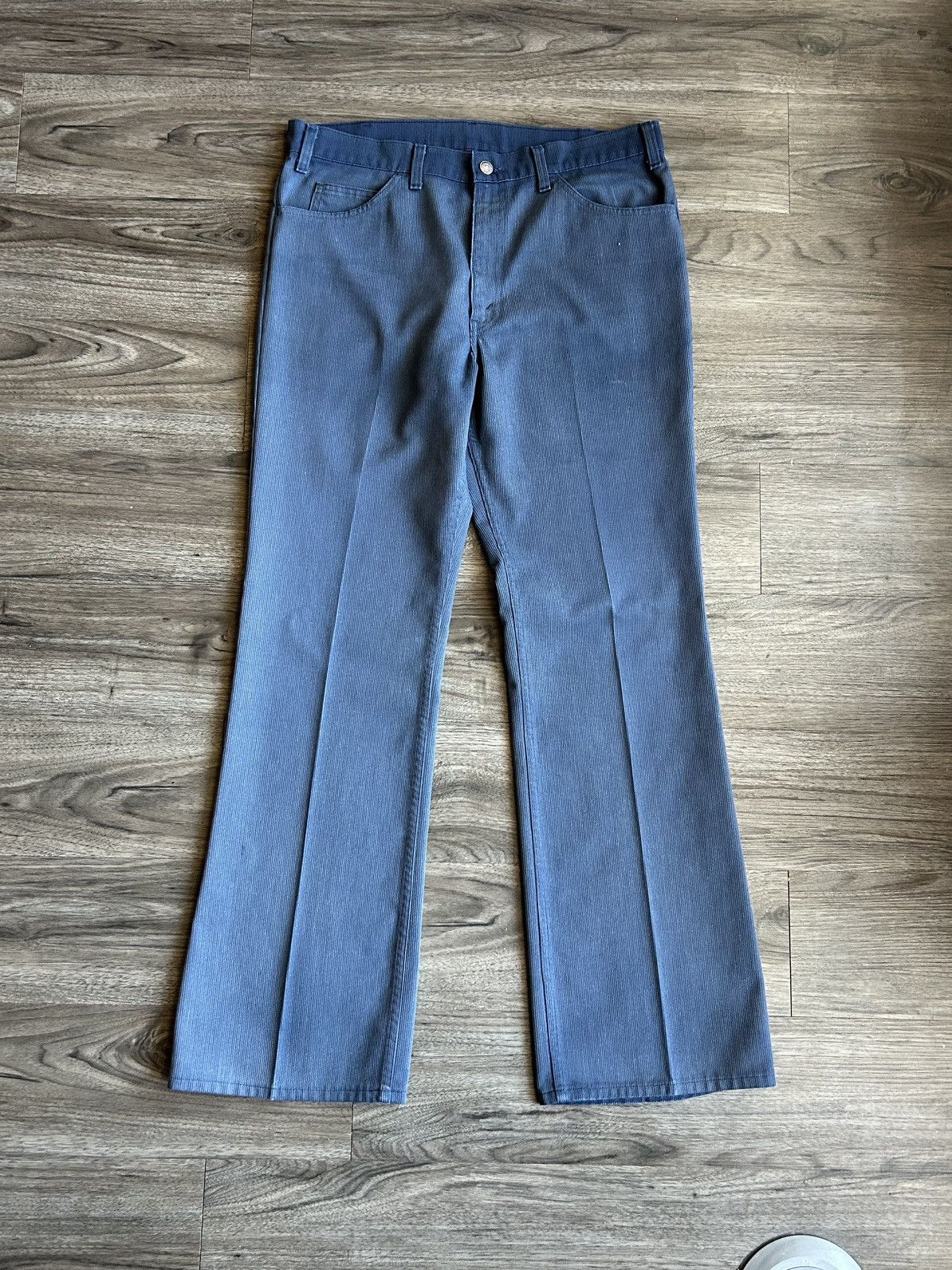 80s Levi’s Action Slacks Sta-Prest Flare Vintage Levis Action Slacks Mens 32x28 Sta-Prest Dress Pants