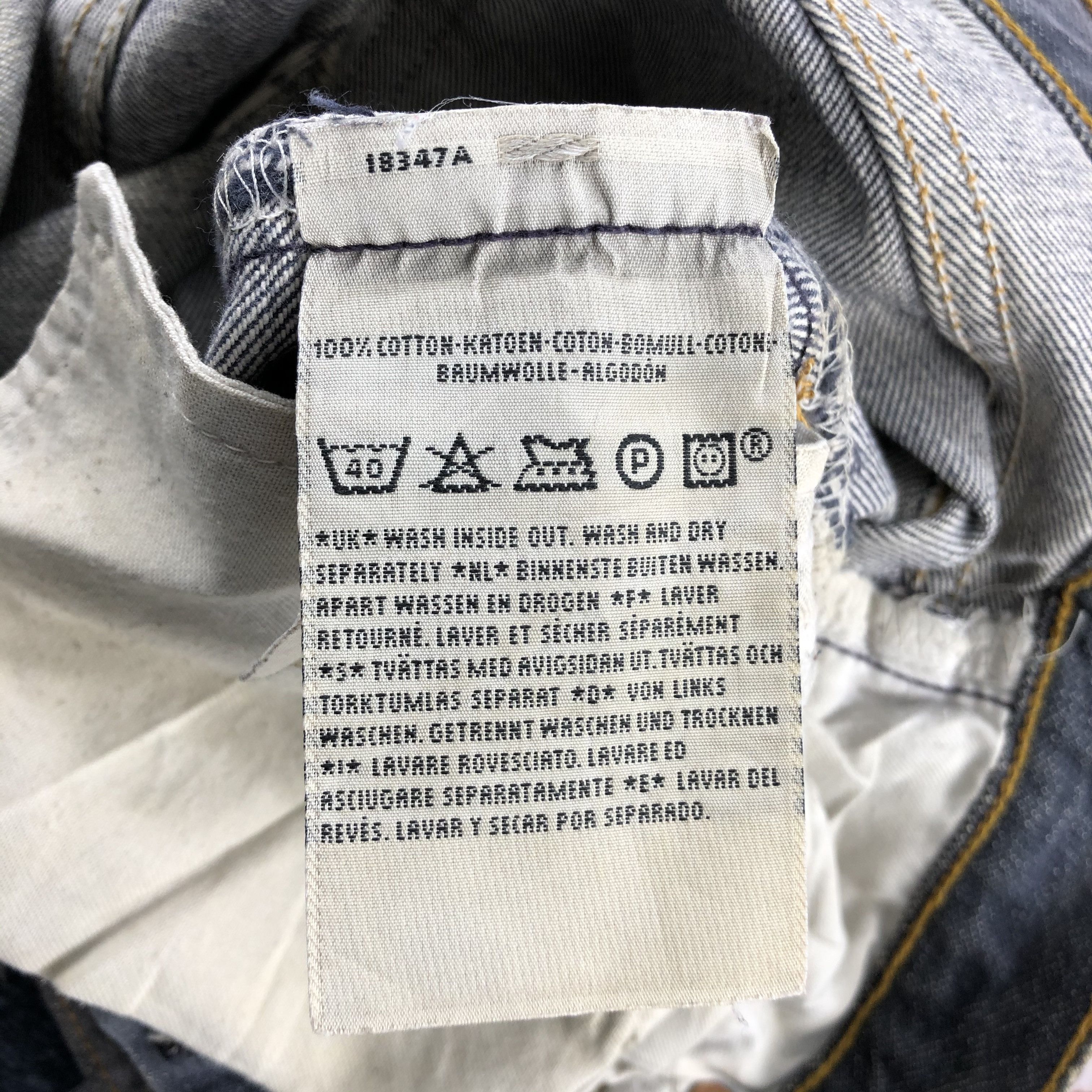 Levi's × Vintage Vintage 90s Levis 501 Distress Jeans-JM2434 Size US 30 / EU 46 - 14 Thumbnail