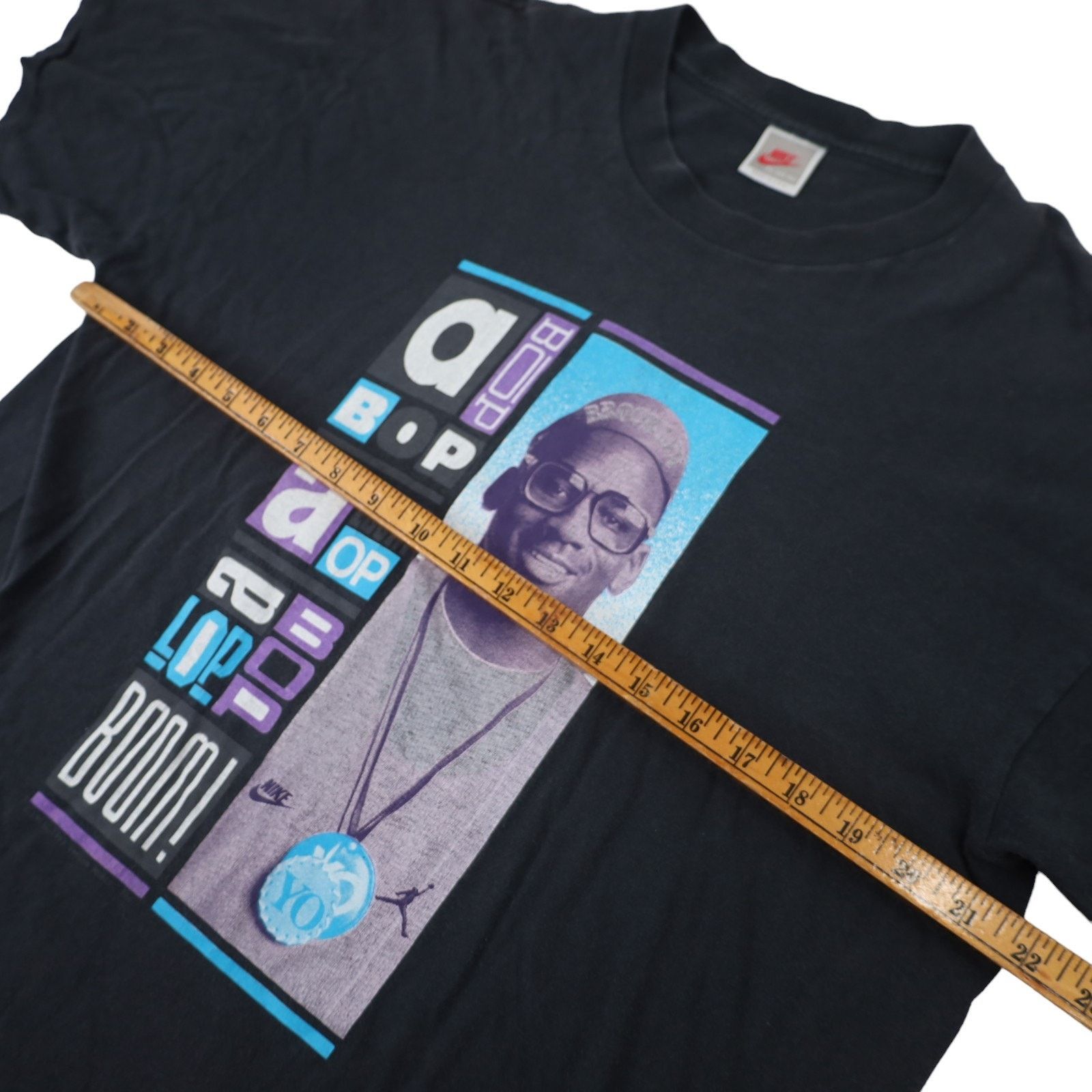 Nike × Vintage Vintage 80s Nike Spike Lee Boom Bop Graphic T Shirt Size US XL / EU 56 / 4 - 10 Thumbnail