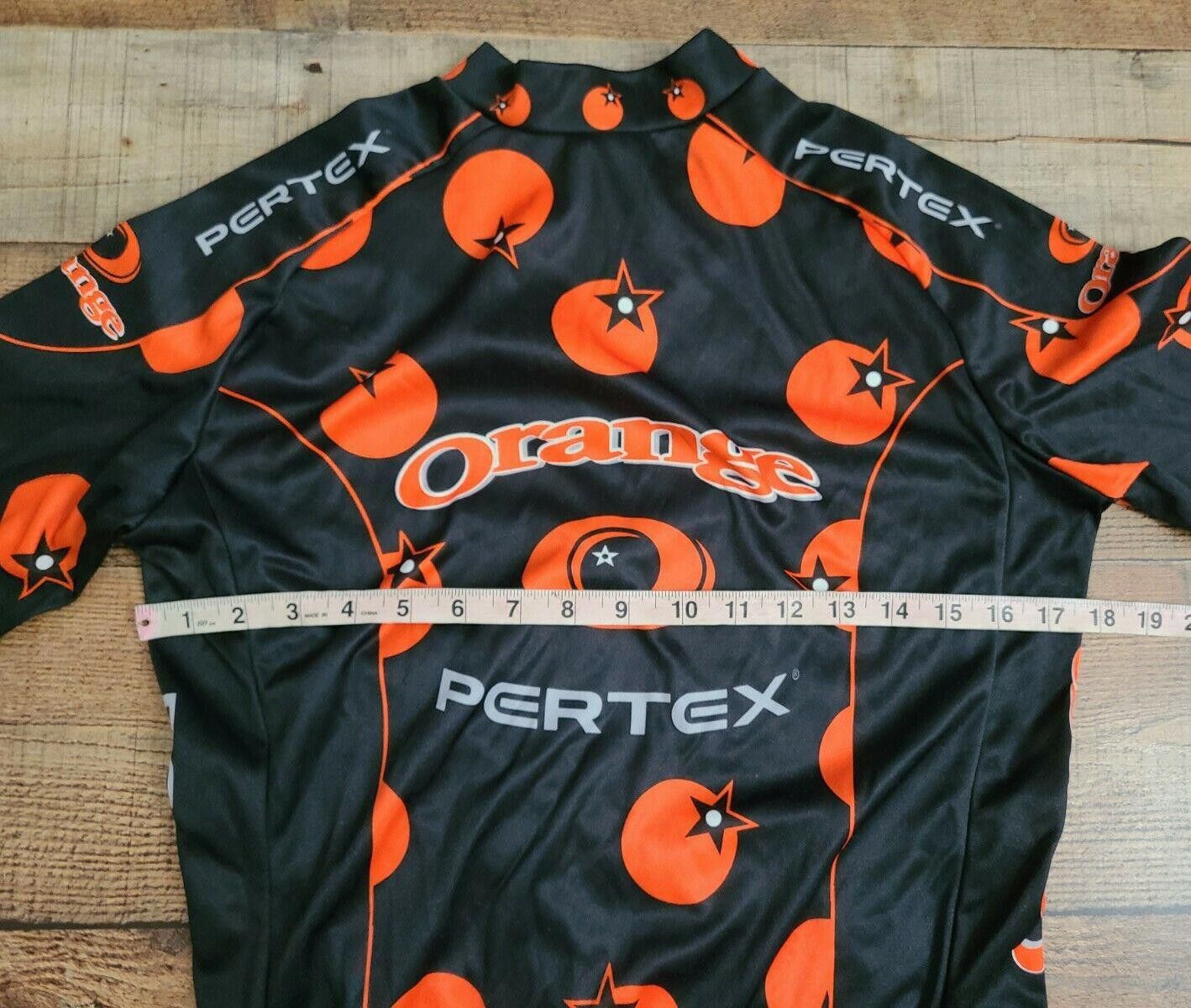 Designer Pertex Cycling Shirt Medium Orangers Orange shorts sleeve Size ONE SIZE - 5 Thumbnail