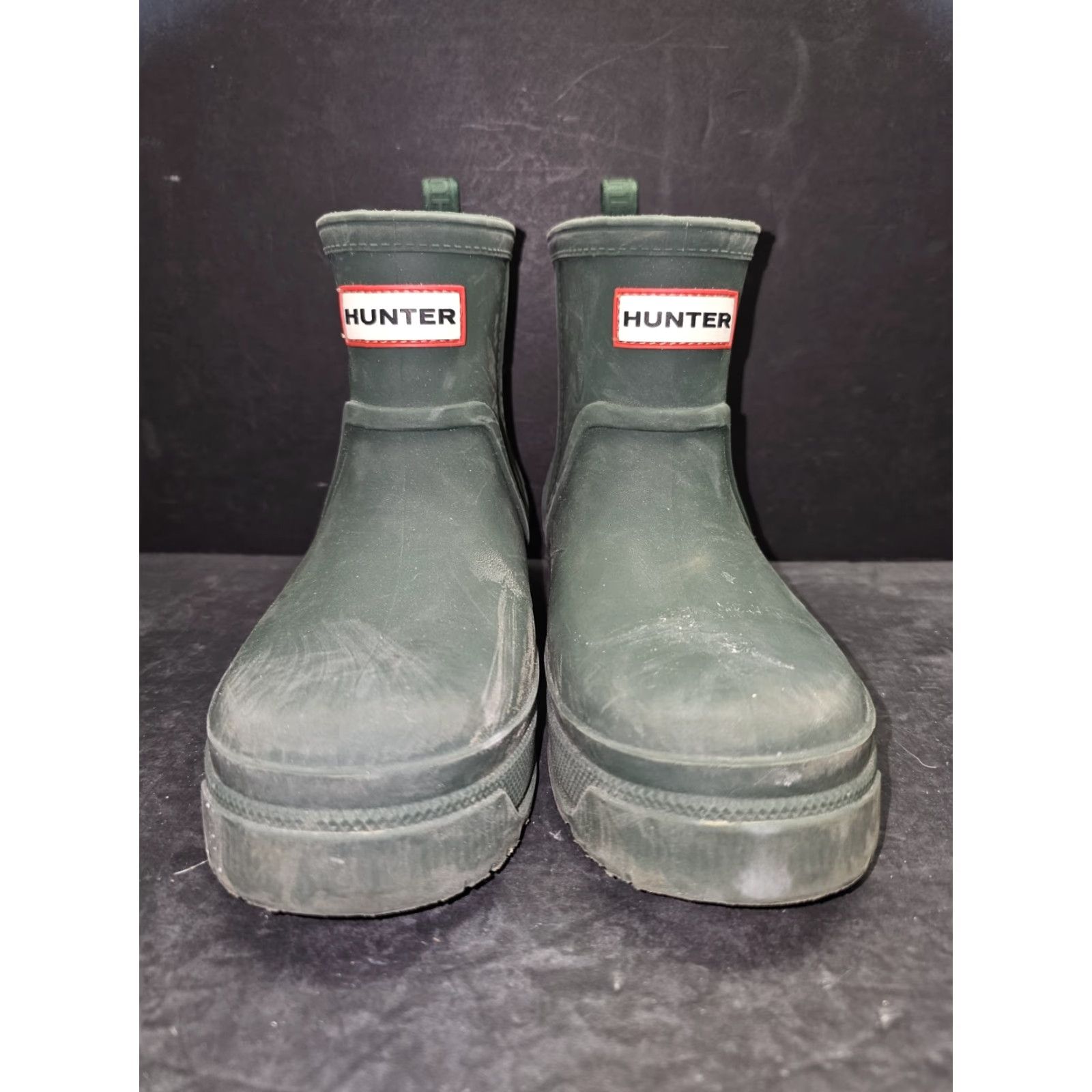 Hunter Hunter Grace Waterproof Rain Ankle Booties Slip-on Women's Size 4M Green Size US 5.5 / IT 35.5 - 3 Thumbnail