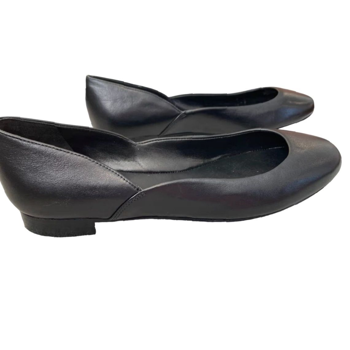 Polo Ralph Lauren Polo Ralph Lauren Flats Black Leather 5.5M NWOB Women Flat US Shoe Size 5.5 Size US 6 / IT 36 - 4 Thumbnail