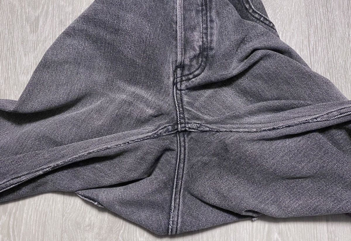 Balenciaga Unisex Balenciaga FW’17 Archetype Graphite Black Denim Jeans Size US 28 / EU 44 - 25 Thumbnail