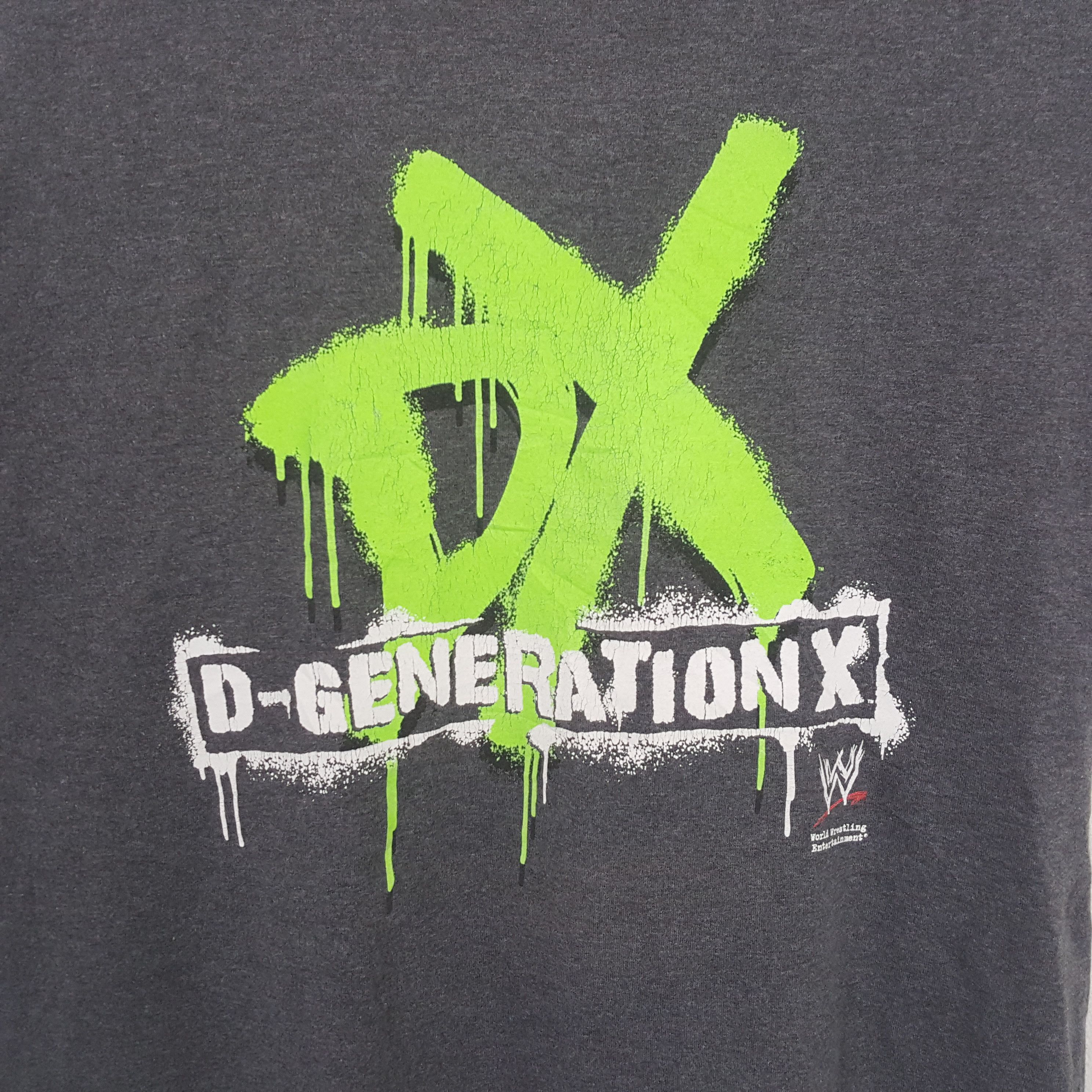 Vintage × WWE × WWF D-Generation WWE Center Logo Design Vintage Tshirt Size US M / EU 48-50 / 2 - 2 Thumbnail