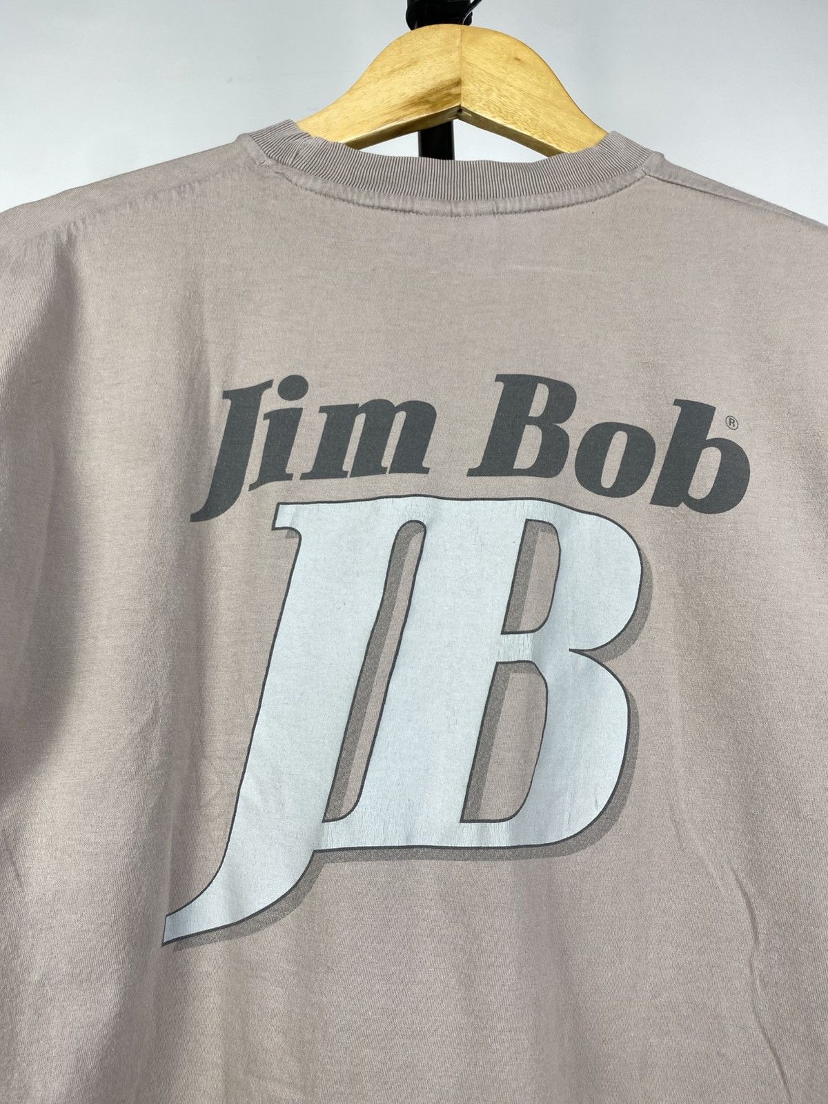 Band Tees × Vintage Vintage 90's Music Logo Jim Bob Y2K T-Shirt Size US M / EU 48-50 / 2 - 9 Thumbnail