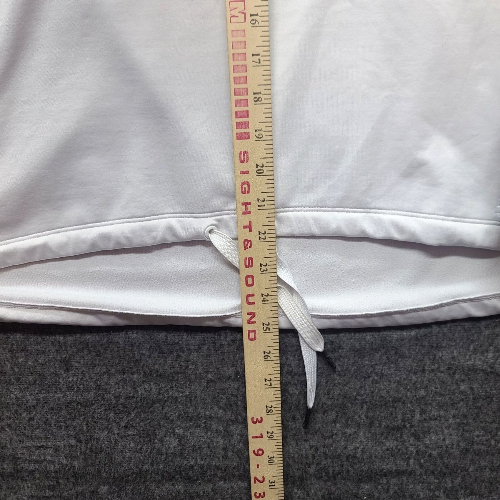 Under Armour Under Armour Sweatshirt Hoddie Womens XL White Pullover Coldgear Logo Knit Long Sleeve Activewear Casual Outdoor Size XL / US 12-14 / IT 48-50 - 4 Thumbnail