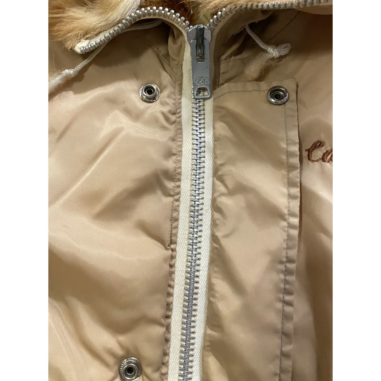 Vintage Vtg 50s N-2B Flyers Parka Jacket Split Hood Fur Souvenir Korea Embroidered Small Shirt Mens Size US S / EU 44-46 / 1 - 6 Thumbnail