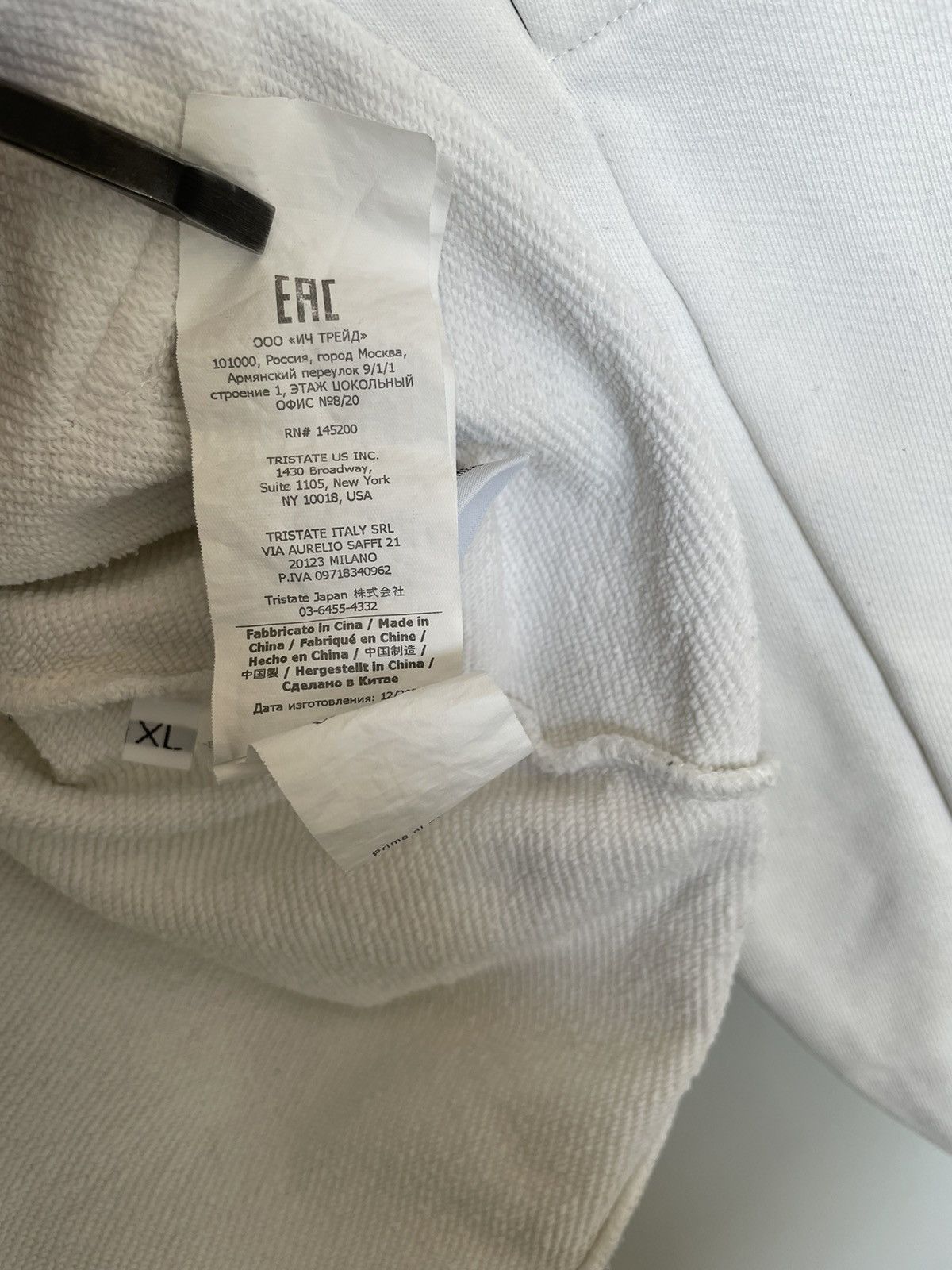 C.P. Company C.P. Company Diagonal Raised Hoodie White Size US XL / EU 56 / 4 - 9 Thumbnail