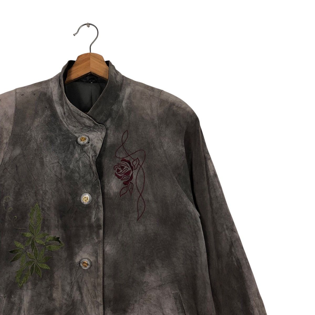 Japanese Brand Vintage Shearling Leather Jacket Unknown Brand Issey Miyake Size US M / EU 48-50 / 2 - 6 Thumbnail