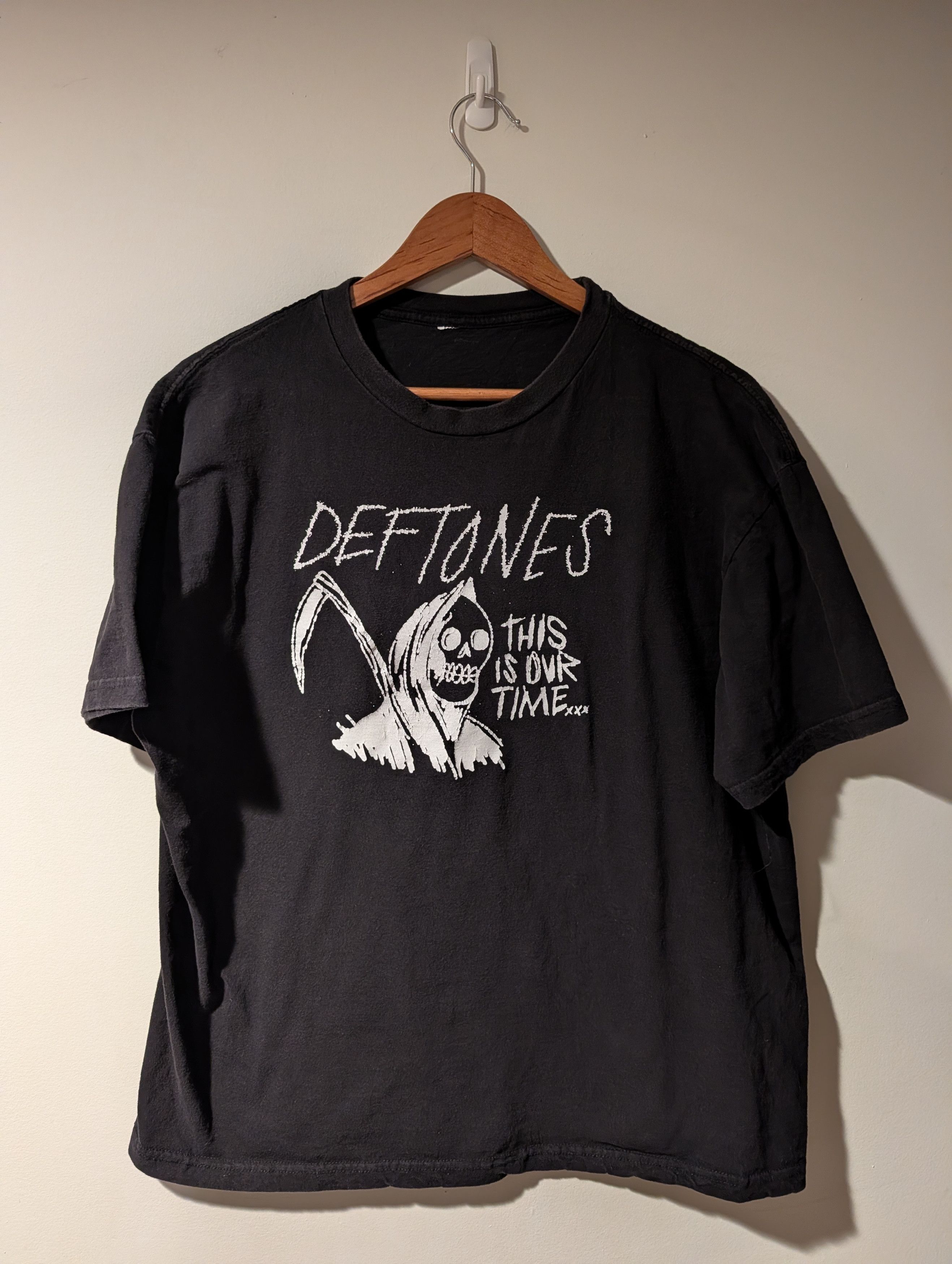 Band Tees DEFTONES Shirt Reaper This Is Our Time Grim Reaper Rock Band Size US L / EU 52-54 / 3 - 1 Thumbnail