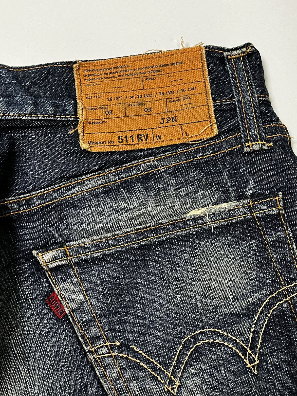 Edwin × If Six Was Nine × Japanese Brand Edwin flared laces up pant lgb style inspired Size US 34 / EU 50 - 8 Thumbnail