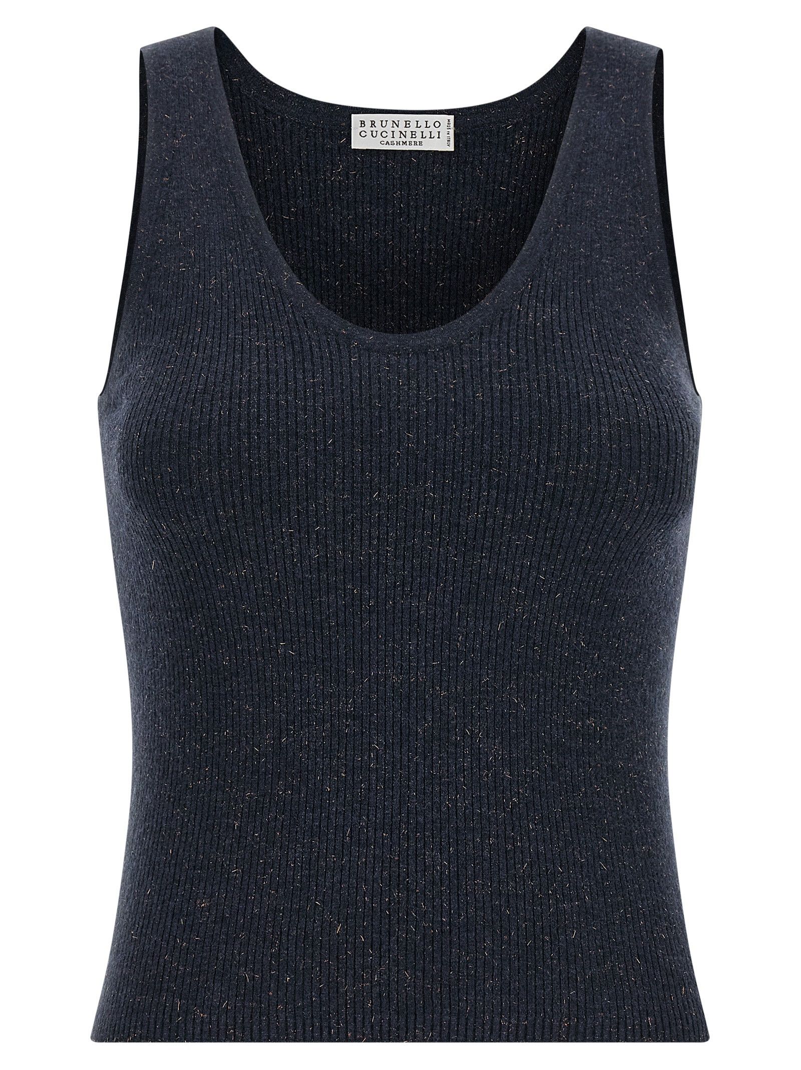 Brunello Cucinelli 'Sparkling' Tank Top Size L / US 10 / IT 46 - 1 Thumbnail