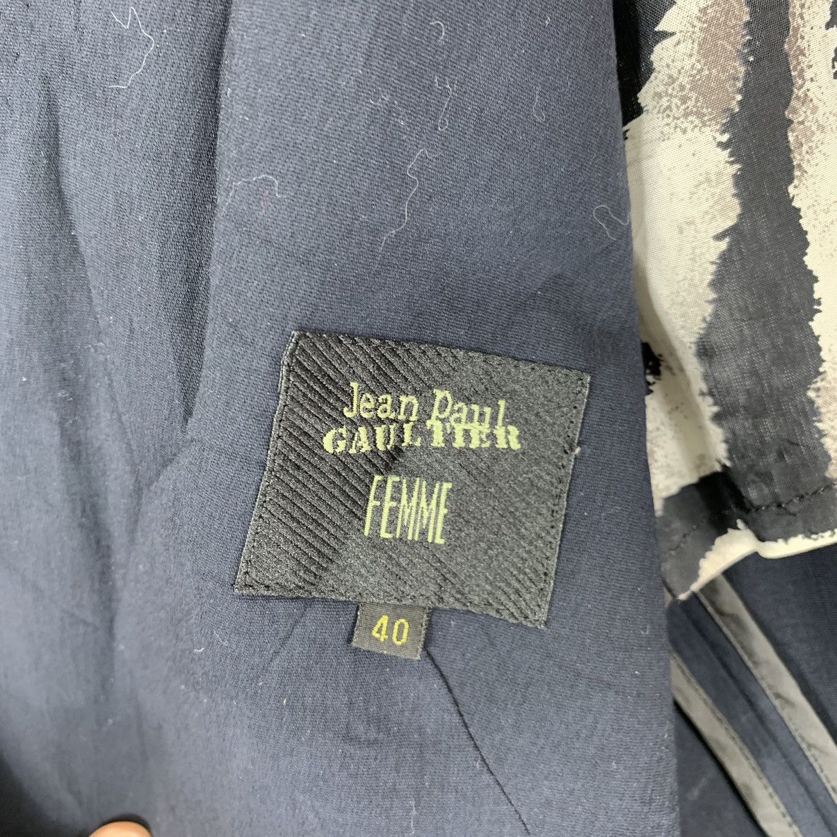 Jean Paul Gaultier Vintage Jean Paul Gaultier Femme Blazer Coat Size US XXS / EU 40 - 7 Thumbnail