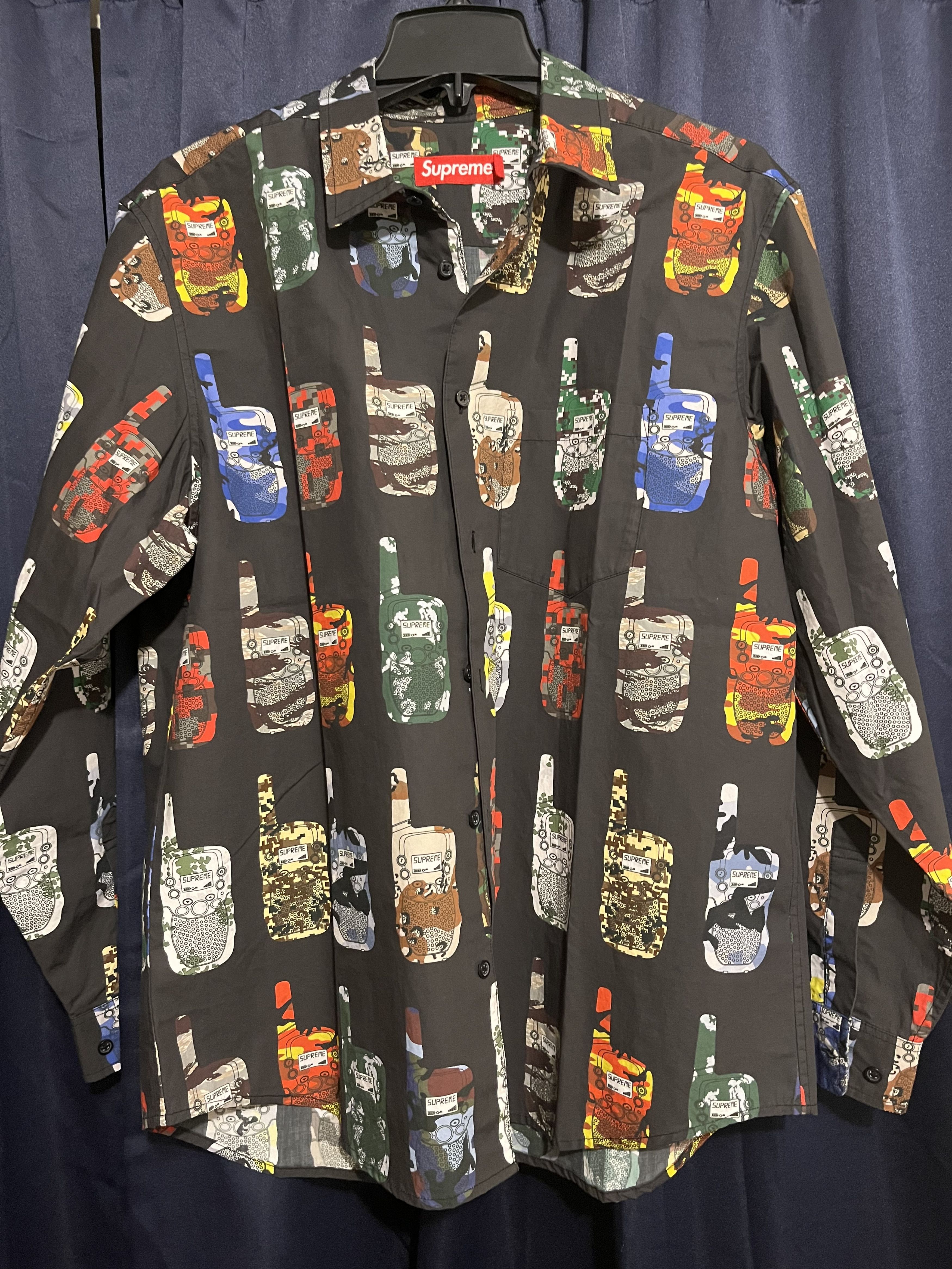 supreme walkie talkie shirt