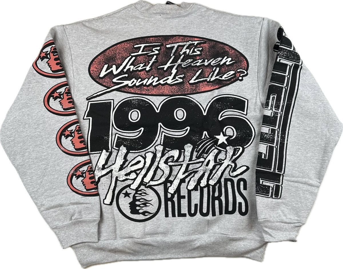 HELLSTAR Hellstar Overseas Collection Records Crewneck Size US M / EU 48-50 / 2 - 3 Thumbnail