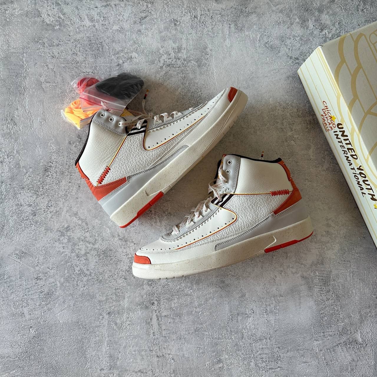 Jordan Brand Jordan 2 x Maison Chteau Rouge 'United Youth ' DO5254-180 Size US 12 / EU 45 - 1 Thumbnail