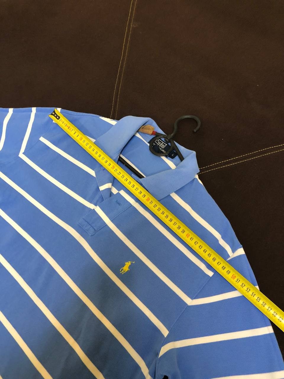 Polo Ralph Lauren Polo by Ralph Lauren Mens Striped Pony Short Sleeve Size US L / EU 52-54 / 3 - 8 Thumbnail