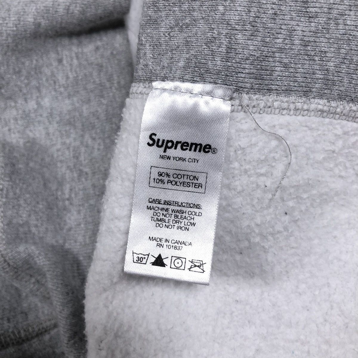 Supreme FW13 Supreme Box Logo Heather Grey Hoodie Size US S / EU 44-46 / 1 - 9 Thumbnail