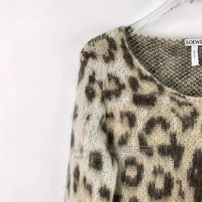 Other Loewe Brown Mohair Knit Sweater . Size XS / US 0-2 / IT 36-38 - 3 Thumbnail