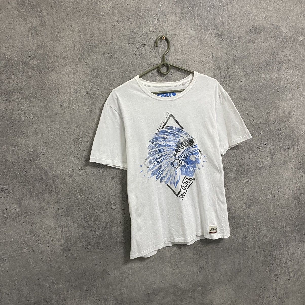 Von Dutch Vintage Von Dutch T-shirt Big Logo White Size L Size US L / EU 52-54 / 3 - 3 Thumbnail