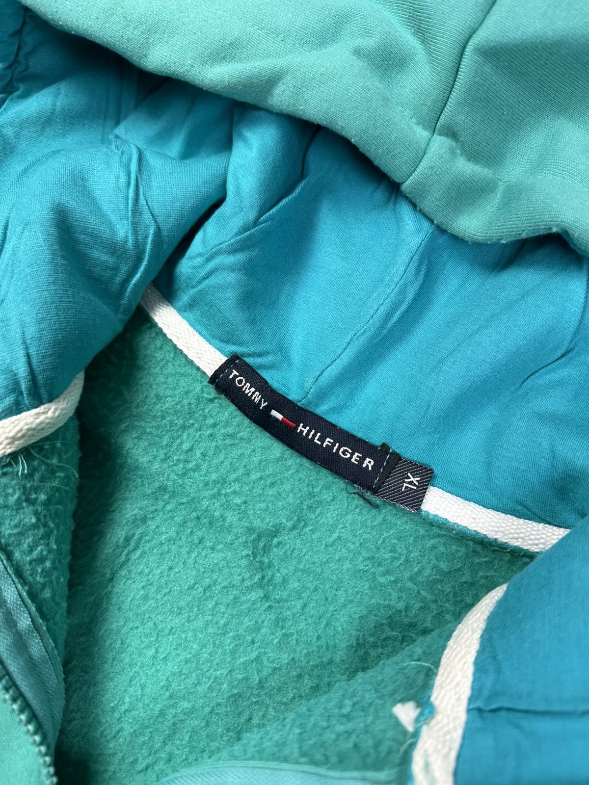 Tommy Hilfiger Green Zip Hoodie Tommy Hilfiger XL Size US XL / EU 56 / 4 - 4 Thumbnail