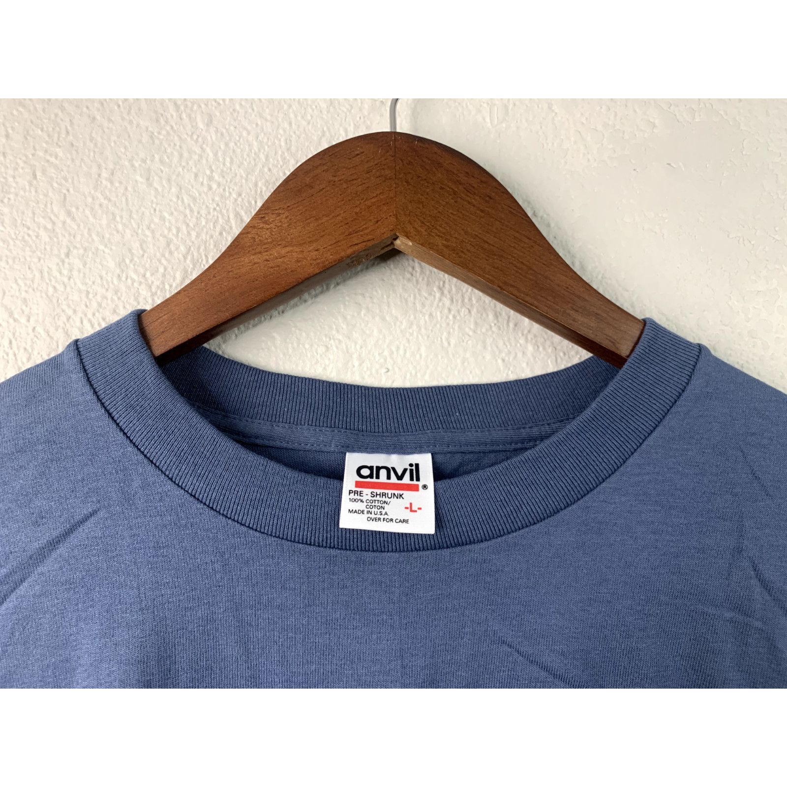 Anvil Vintage Pennsylvania Shirt Blue Quilt Graphic Tee 1997 VTG L Size US L / EU 52-54 / 3 - 6 Thumbnail