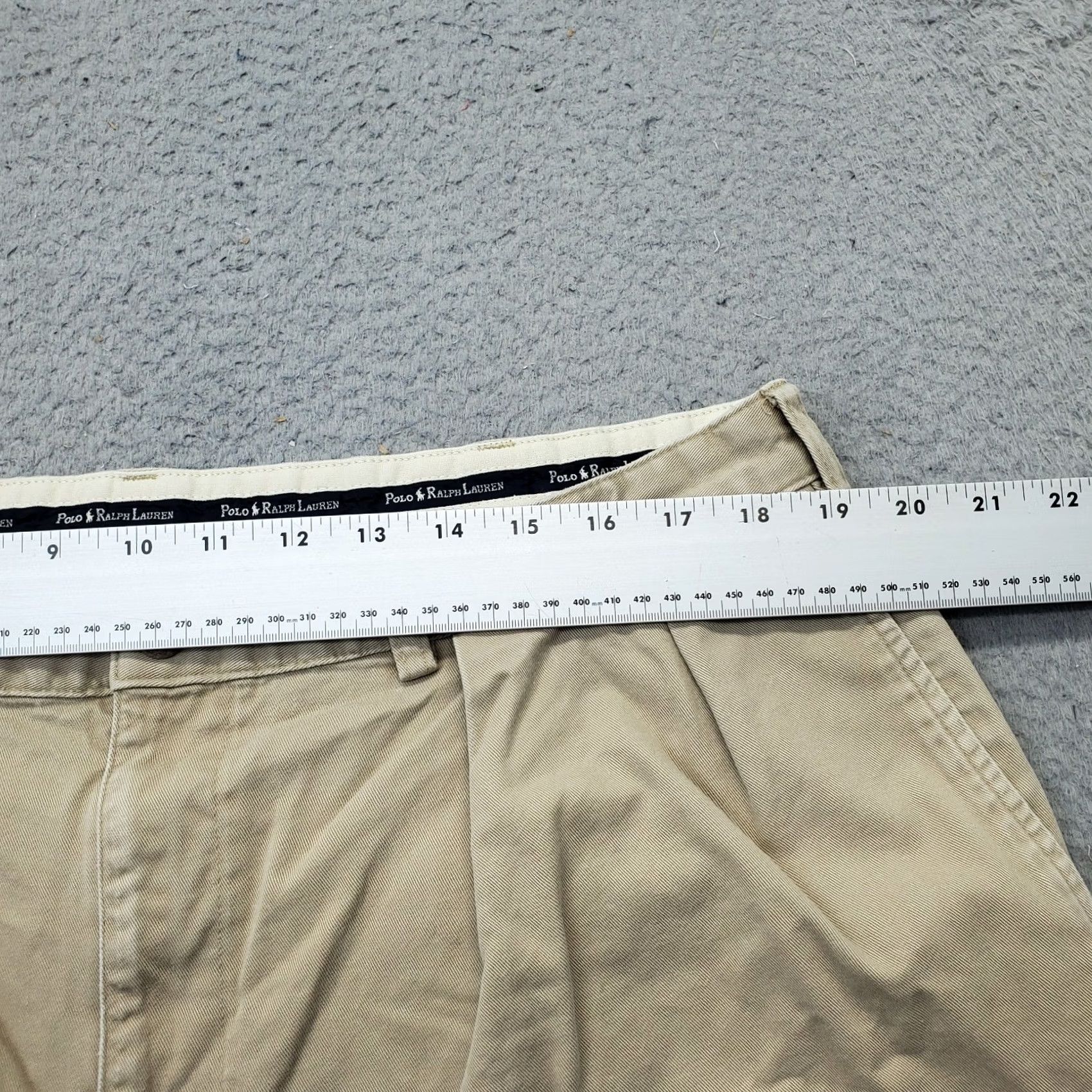 Polo Ralph Lauren Polo Ralph Lauren Chino Shorts Mens Size 40 Tan Pleated Classic Fit Low Waist Size US L / EU 52-54 / 3 - 5 Thumbnail