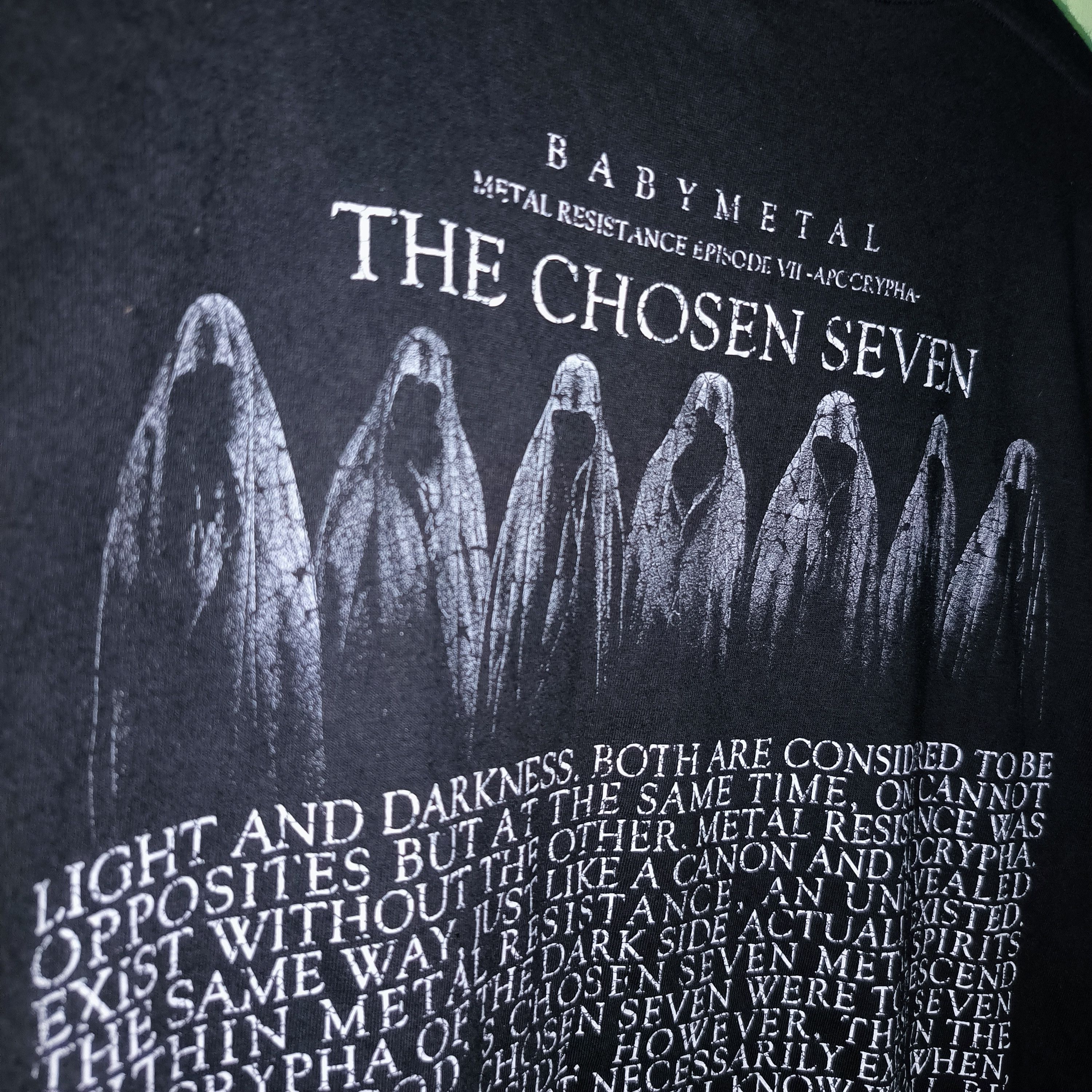 Band Tees × Japanese Brand BABYMETAL The Choose Seven World Tour Size US XL / EU 56 / 4 - 2 Thumbnail