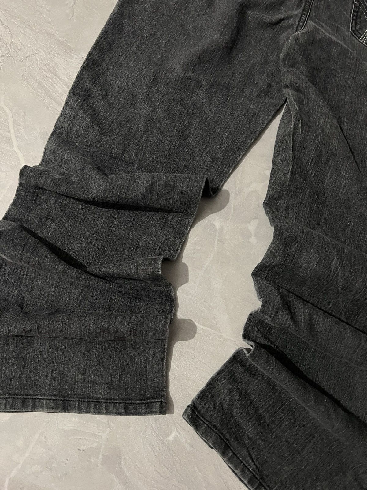 Japanese Brand Japanese Avant Garde Baggy Jeans / Glamour Dark wear y2k Size US 34 / EU 50 - 4 Thumbnail