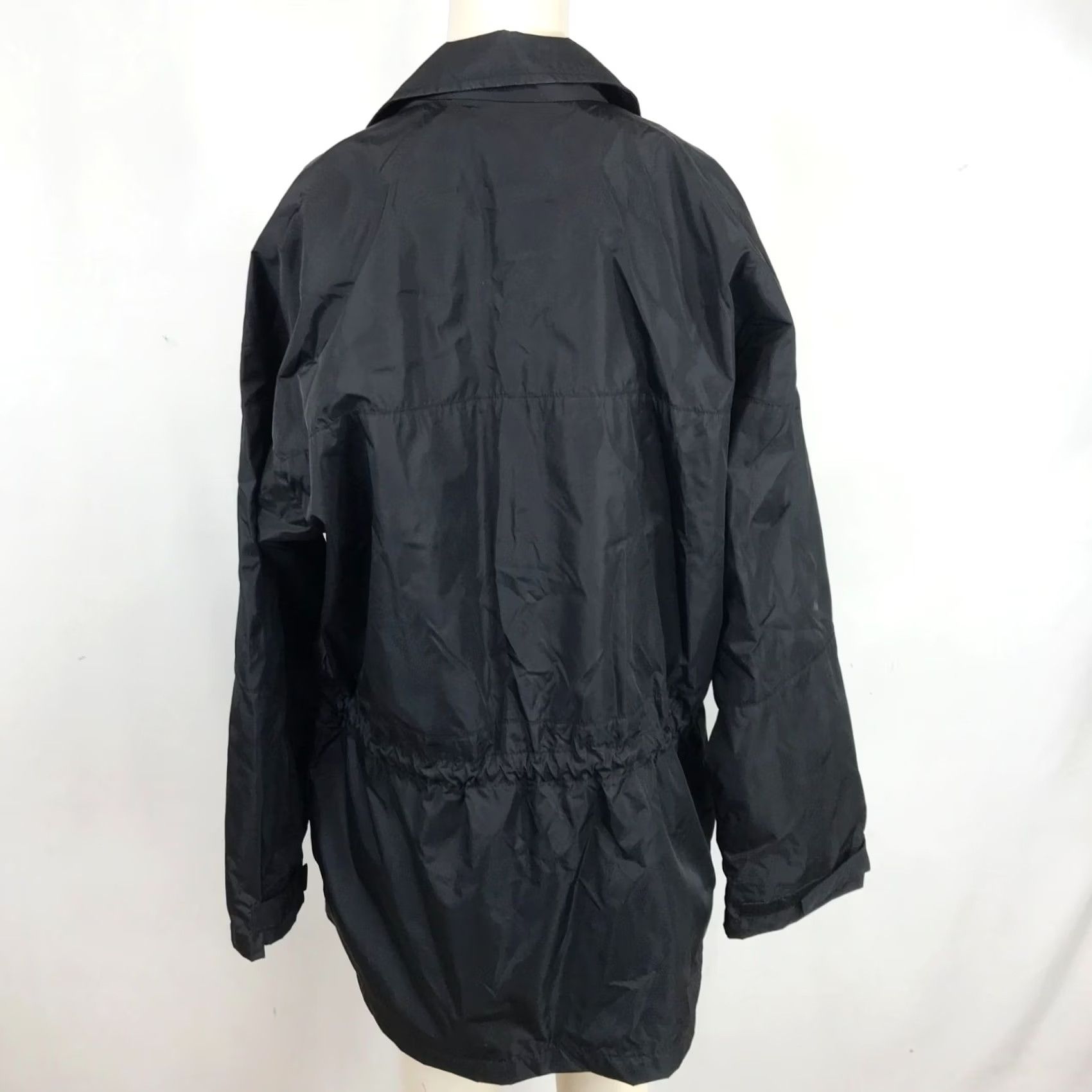 Nike VINTAGE NIKE ~ LARGE WOMENS JACKET ~ NYLON DUSTER ~ 12-14 Size L / US 10 / IT 46 - 5 Thumbnail
